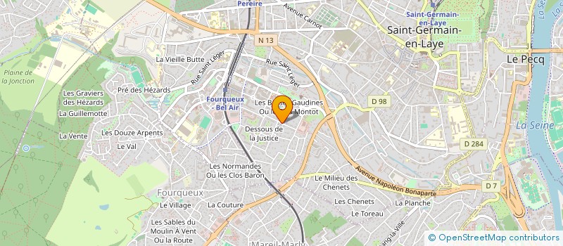 localisation de l'entreprise SCI KERMEN  SAINT-GERMAIN-EN-LAYE