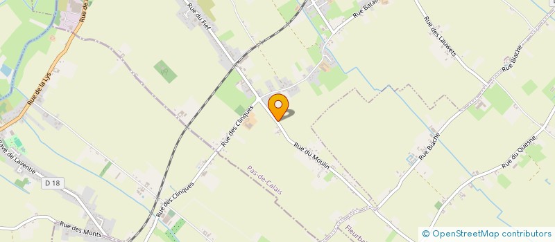 localisation de l'entreprise SCI KERMOGUIJEN  SAILLY-SUR-LA-LYS