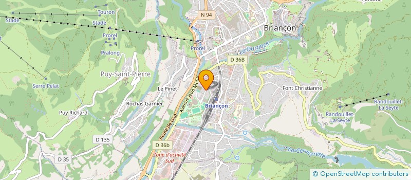 localisation de l'entreprise SCI KERMOUETTE à BRIANCON