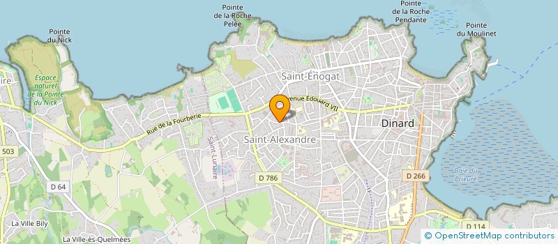 localisation de l'entreprise SCI KERMULINU  DINARD