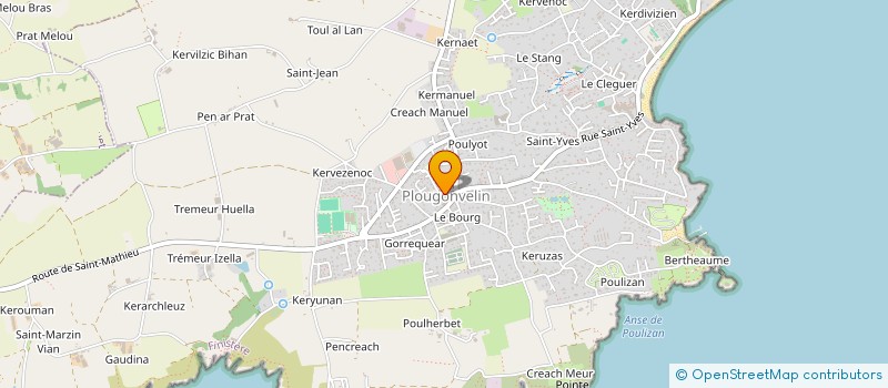 localisation de l'entreprise SCI KERNEIS IMMOBILIER  PLOUGONVELIN