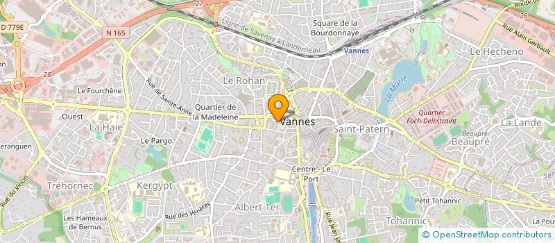 localisation de l'entreprise SCI KERNIDEL à VANNES