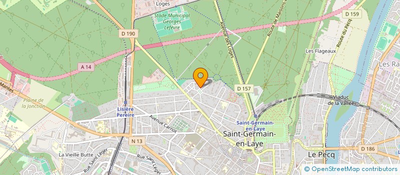 localisation de l'entreprise SCI KEROLLO  SAINT-GERMAIN-EN-LAYE