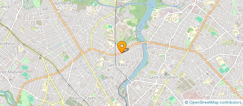 localisation de l'entreprise SCI KEROMNES  NANTES