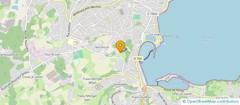 localisation de l'entreprise SCI KEROU  PERROS-GUIREC