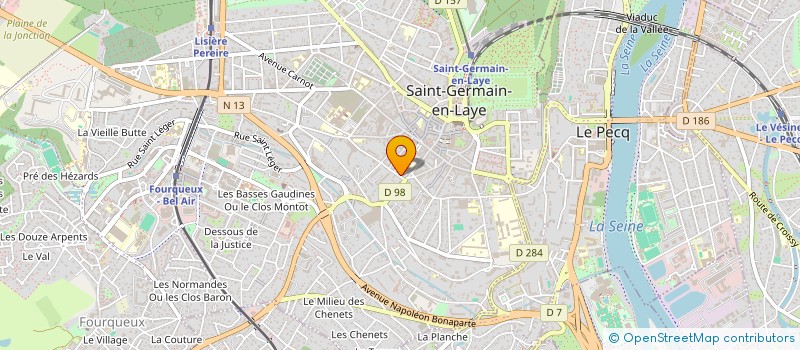 localisation de l'entreprise SCI KEROUET  SAINT-GERMAIN-EN-LAYE