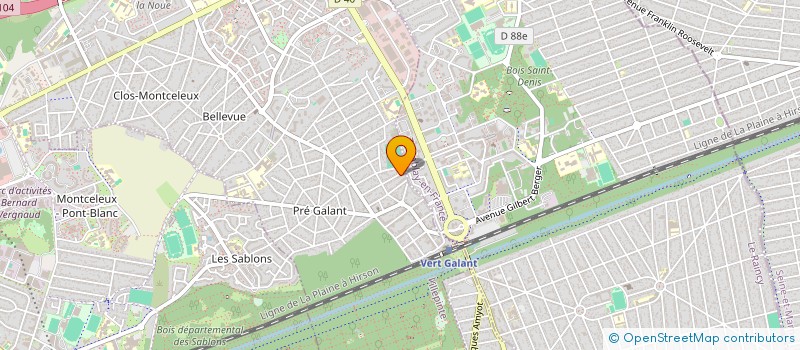 localisation de l'entreprise SCI KERPODI à VILLEPINTE
