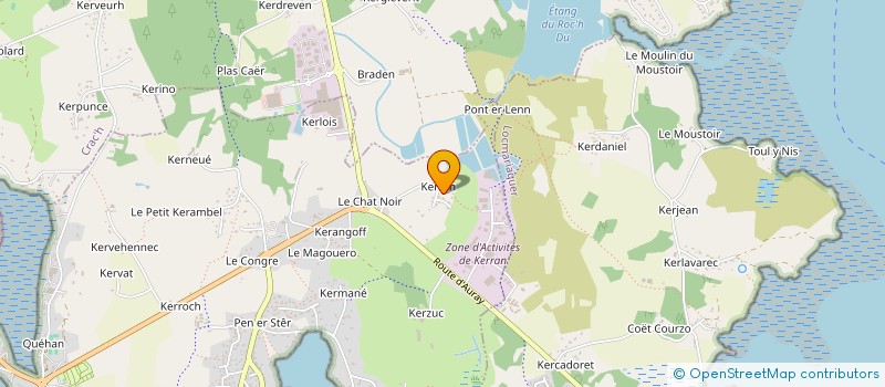 localisation de l'entreprise SCI KERRAN  LA TRINITE-SUR-MER