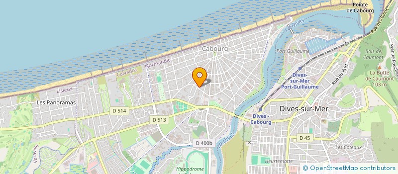 localisation de l'entreprise SCI KERRAN DEVELOPPEMENT à CABOURG