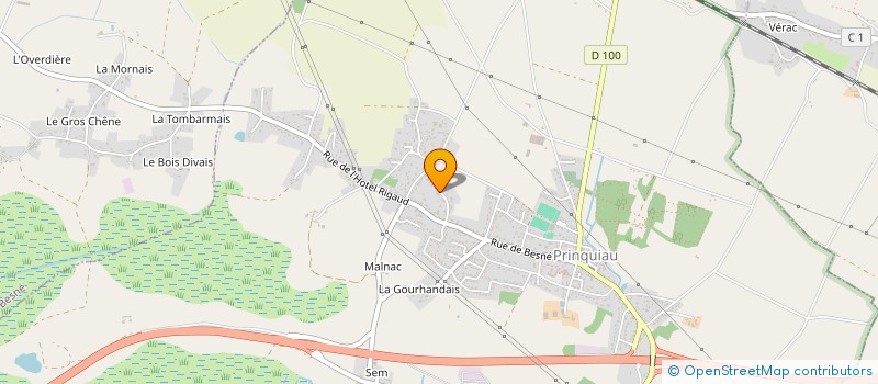 localisation de l'entreprise SCI KERROUAULT  PRINQUIAU