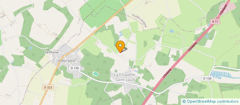 localisation de l'entreprise SCI KERRYDGWENN  MAZE-MILON