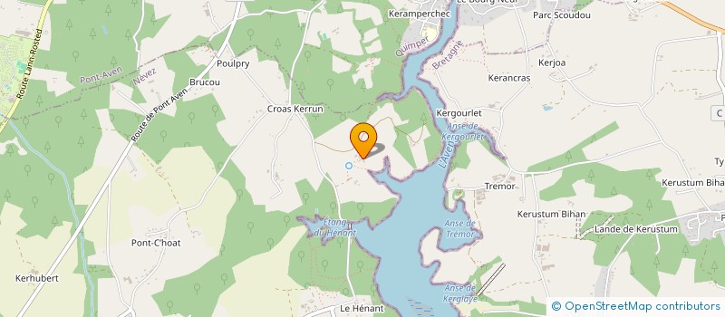 localisation de l'entreprise SCI KERSCAFF IZELLA  NEVEZ