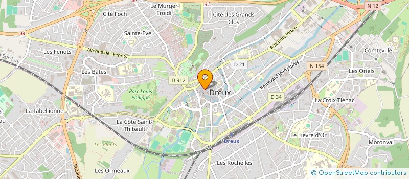 localisation de l'entreprise SCI KERTANGUY à DREUX