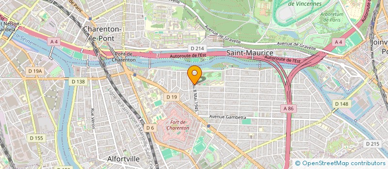 localisation de l'entreprise SCI KERTHEQUE à MAISONS-ALFORT
