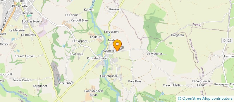 localisation de l'entreprise SCI KERTROM  PLOUIDER