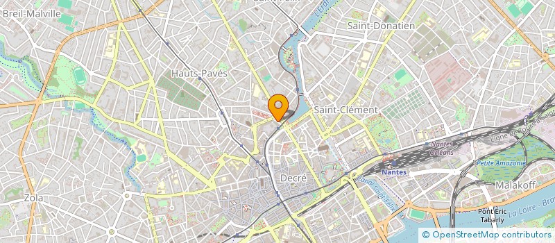 localisation de l'entreprise SCI KERTUDO à NANTES