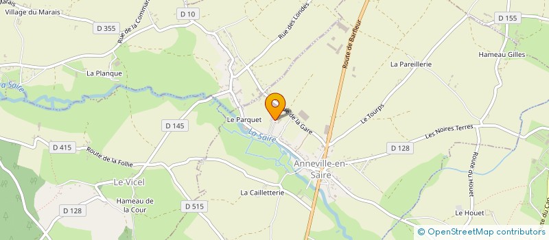 localisation de l'entreprise SCI KERVAL  VALCANVILLE