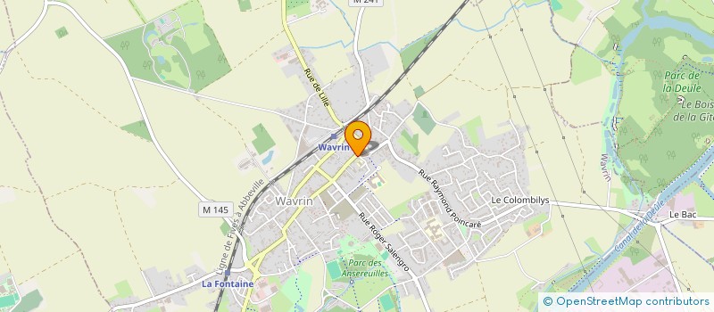 localisation de l'entreprise SCI KERVELOT  WAVRIN