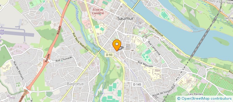 localisation de l'entreprise SCI KERVIL  SAUMUR