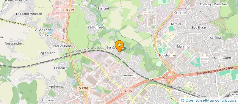 localisation de l'entreprise SCI KERVILETTE à VANNES