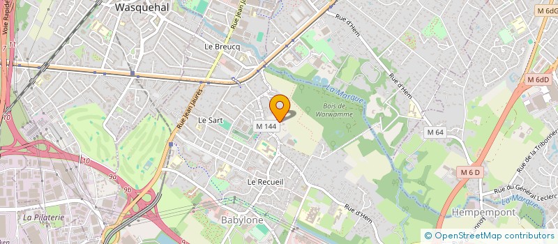 localisation de l'entreprise SCI KERVINIEC à VILLENEUVE-D'ASCQ