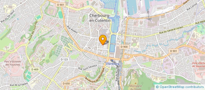 localisation de l'entreprise SCI KERYDWENN à CHERBOURG-EN-COTENTIN