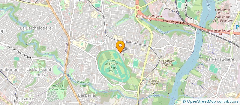 localisation de l'entreprise SCI KERZEN à NANTES