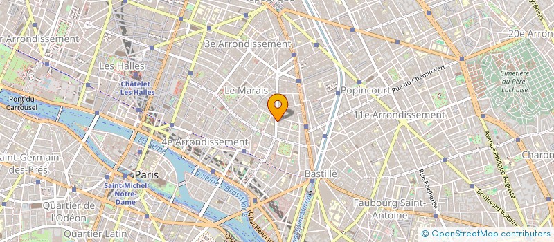 localisation de l'entreprise SCI KESI  PARIS