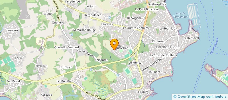localisation de l'entreprise SCI KESPERN  LARMOR-PLAGE