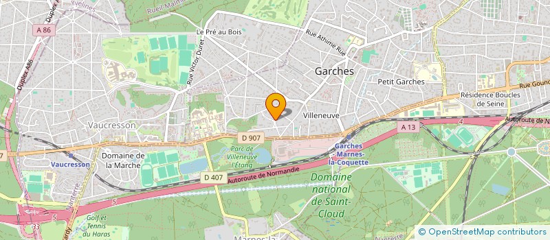 localisation de l'entreprise SCI KESPIERRE à GARCHES