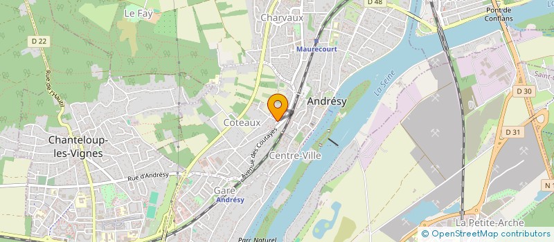 localisation de l'entreprise SCI KESSLER  ANDRESY