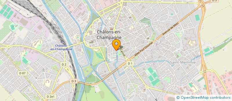 localisation de l'entreprise SCI KESTLER FINANCIAL  CHALONS-EN-CHAMPAGNE