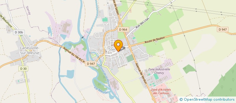 localisation de l'entreprise SCI KET NUNC  STENAY