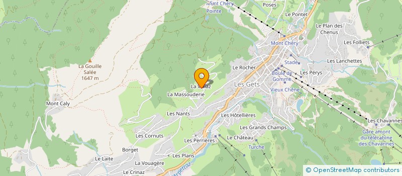 localisation de l'entreprise SCI KETA-KETI  LES GETS