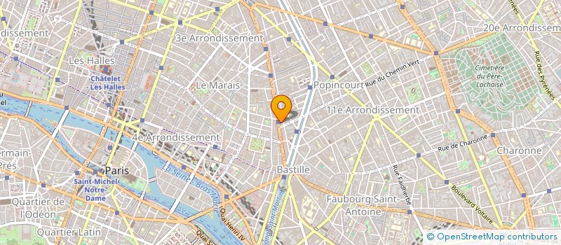 localisation de l'entreprise SCI KETER  PARIS