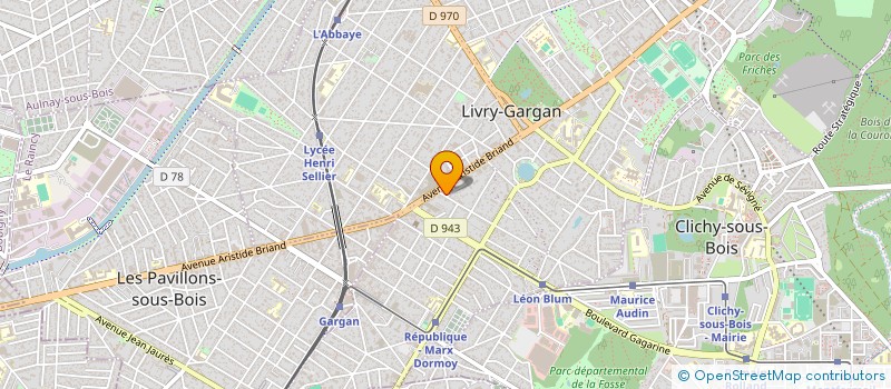 localisation de l'entreprise SCI KEUR AWA à LIVRY-GARGAN
