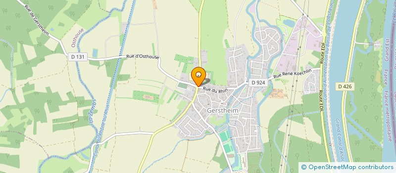 localisation de l'entreprise SCI KEUSCH MICHAEL  GERSTHEIM