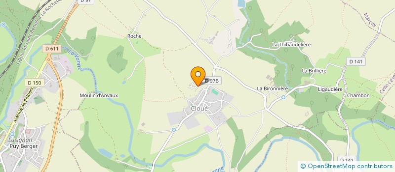 localisation de l'entreprise SCI KEVAL  MARCAY