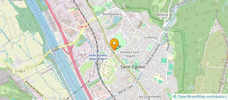 localisation de l'entreprise SCI KEVAUR  SAINT-EGREVE