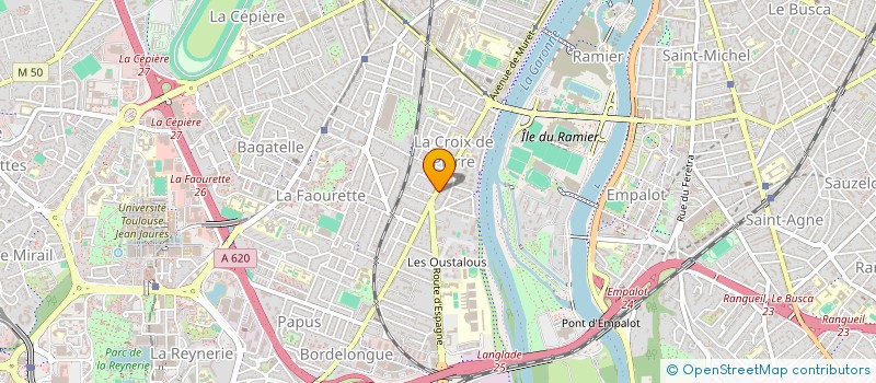 localisation de l'entreprise SCI KEVIN à TOULOUSE
