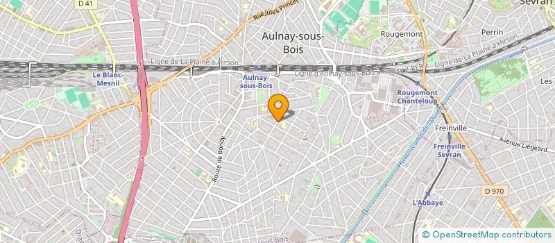 localisation de l'entreprise SCI KEVIN à AULNAY-SOUS-BOIS