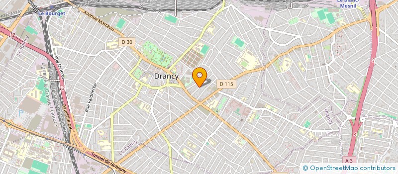 localisation de l'entreprise SCI KEVIN à DRANCY