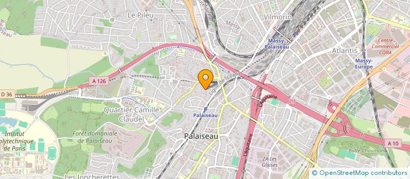 localisation de l'entreprise SCI KEVIN LEOU à PALAISEAU