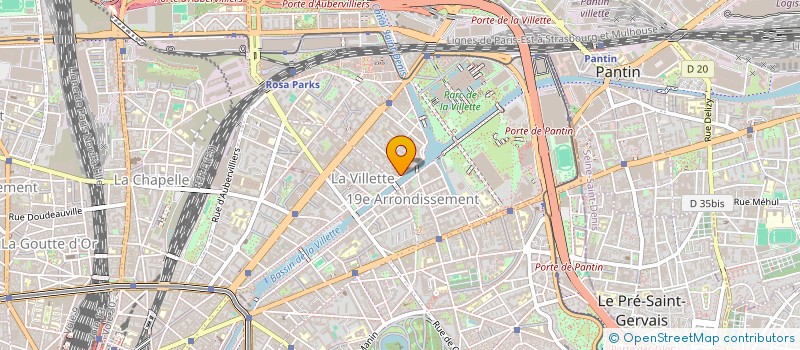 localisation de l'entreprise SCI KEVINE  PARIS