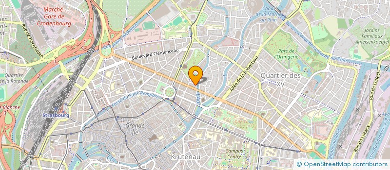 localisation de l'entreprise SCI KEWIN à STRASBOURG