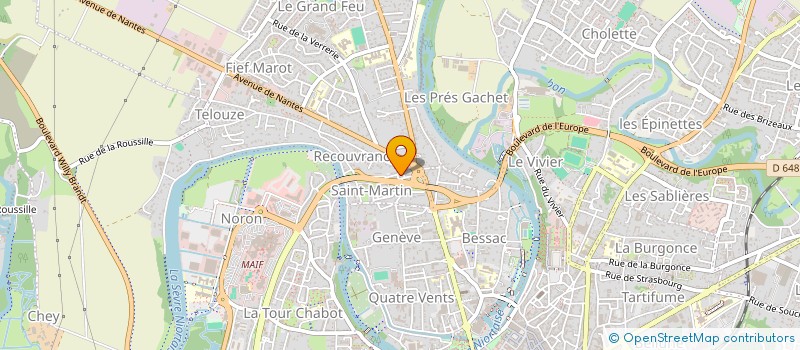 localisation de l'entreprise SCI KEY  NIORT