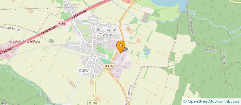 localisation de l'entreprise SCI KEY  BURNHAUPT-LE-BAS