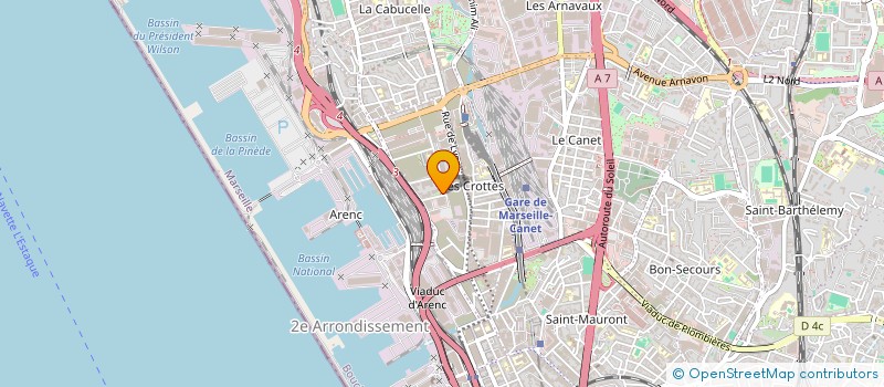 localisation de l'entreprise SCI KEY WEST MEDITERRANEE à MARSEILLE
