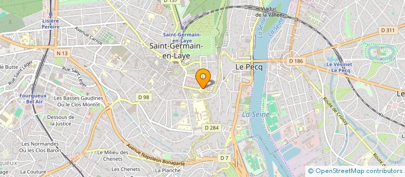 localisation de l'entreprise SCI KEYAAN  SAINT-GERMAIN-EN-LAYE