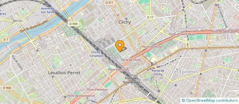 localisation de l'entreprise SCI KEYAMBA à CLICHY